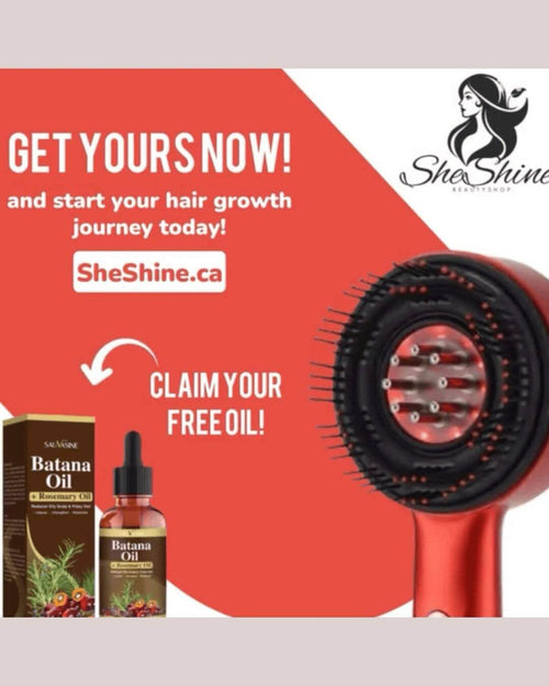 3-in-1 Scalpe & Hair Growth Therapy Brush